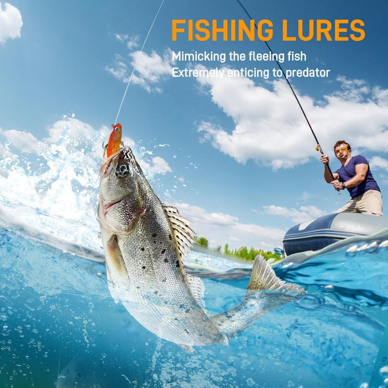 Christmas Countdown Calendar - 24 Day Fishing Lure Set For Adult Men And Teenage Boys - Christmas 2025 Surprise Gift